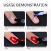 Anti-Spillage Gel For Manicure No Odor Overflow Nail Polish Rip Pull Type Quick-Dry Skin-Care