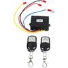 KIMISS Wireless Winch Remote Control Kit, 12V 24V Universal Winch Wireless Remote Control Switch Receiver Kit for Truck ATV SUV