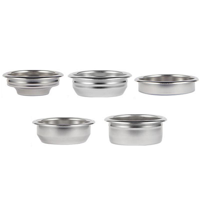 58mm Stainless Steel Espresso Portafilter Basket - Single Layer, Single/Double Shot, 9g/22g Capacity