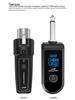 Kusster Guitar Converter: Wired to Wireless Microphone Handheld 2.4G Transmission System, Rechargeable