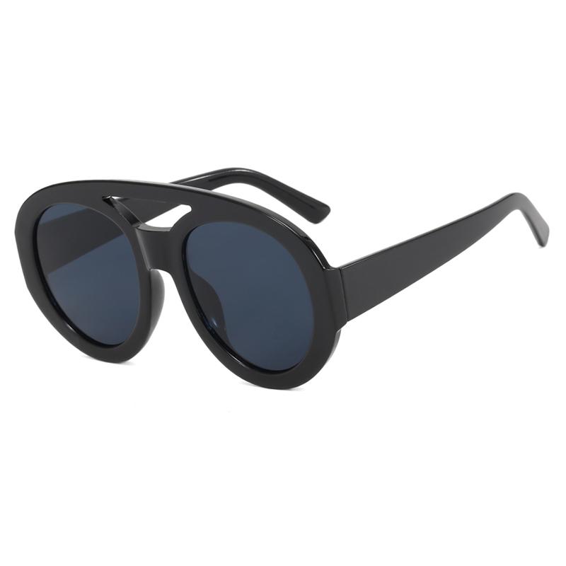 Personality Cool Trend Big Frame Fashion Women's Sunglasses Street Hip Hop Cool Men's Accessories