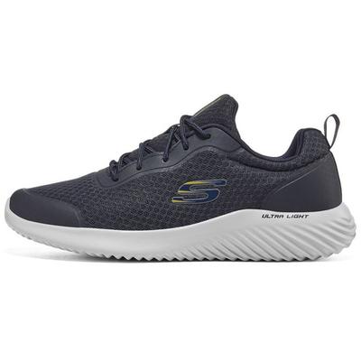 Bounder Mesh Comfortable Sports Low Top Casual Running Shoes Men Sneaker Blue 232005-NVY