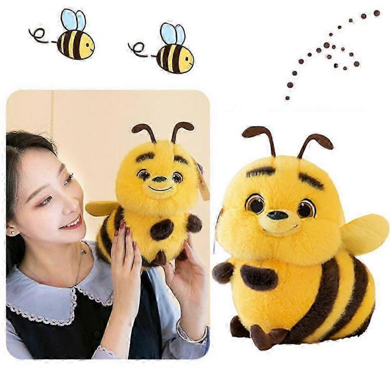 Big Eyes Bee Plush Doll 25Cm For Kids Sleeping Calming Toys 25-26
