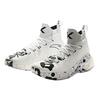 New Anta KT4 Cushioning Anti Slip And Wear Resistant High Top Basketball Shoes Men's White Black 11941104S-1