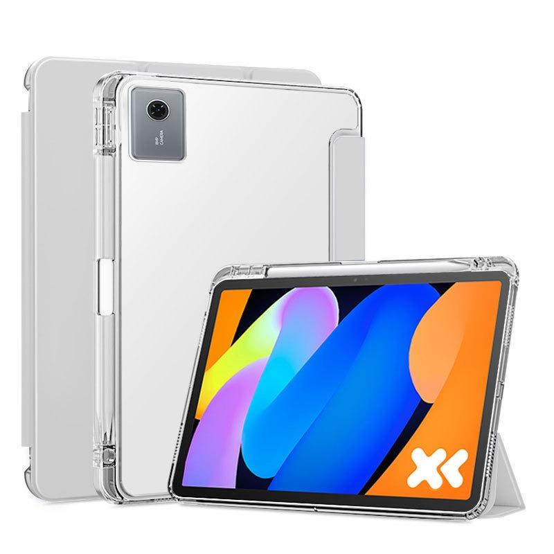 Avec Étui Porte-Crayon pour Lenovo Tab M11 Xiaoxin Pad Dos Translucide Coque de Protection Souple Tab Idea 11 XiaoxinPad Xiaoxin Pad 2024