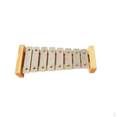 Kids Wooden Xylophone Toy Baby Musical Instrument Learning Educational Music Toys with 2 Mallets for