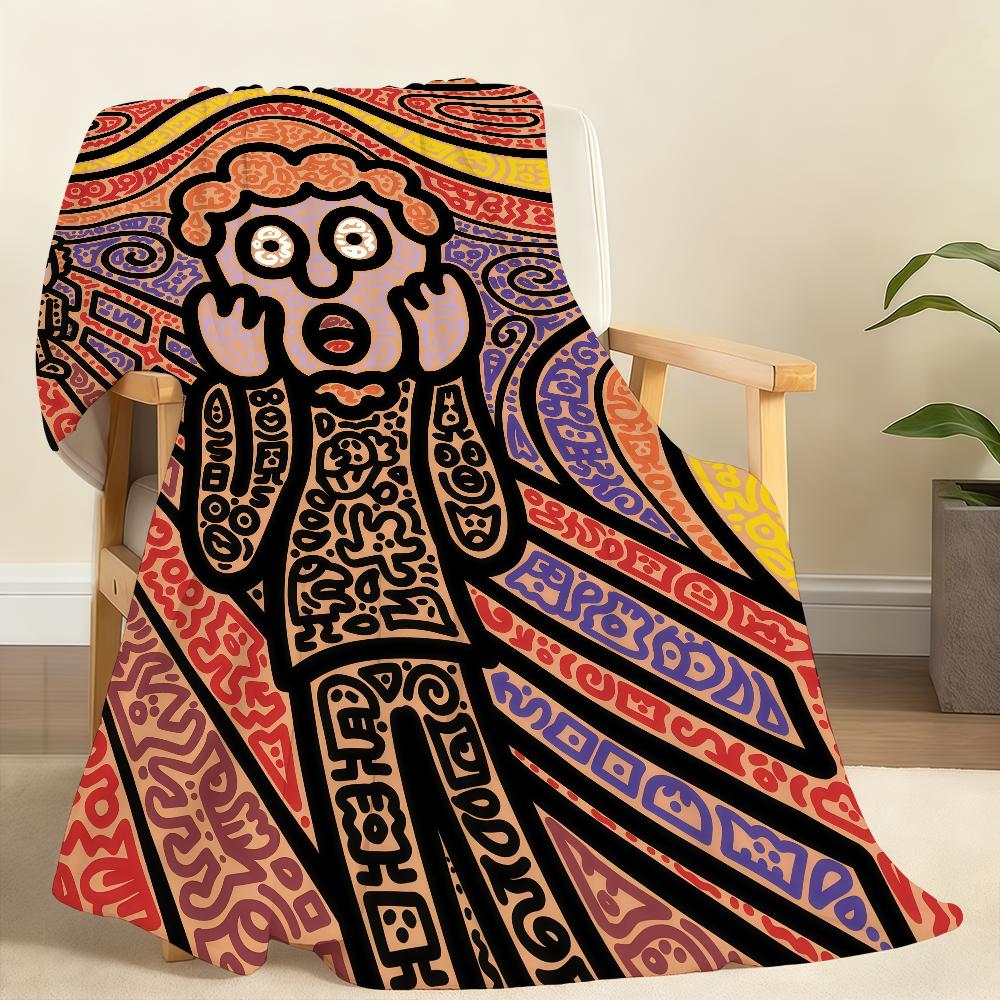 G Graffiti Art Mr D Doodle E Blanket Soft Throw Blanket for Home Bedroom Bed Sofa Picnic Travel Office Rest Cover Blanket Gift