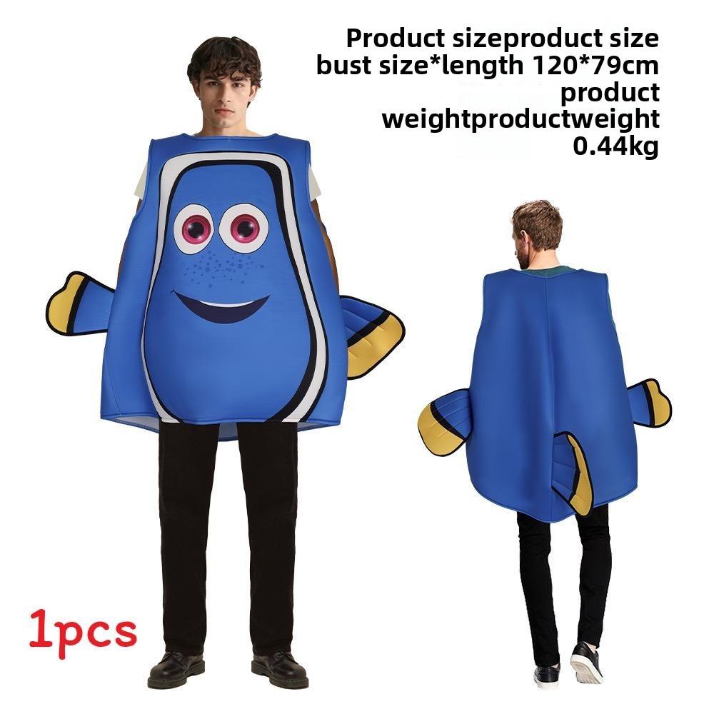 Nemo Cosplay Dory Costume With Soft Polyester For Halloween Party Events Themed