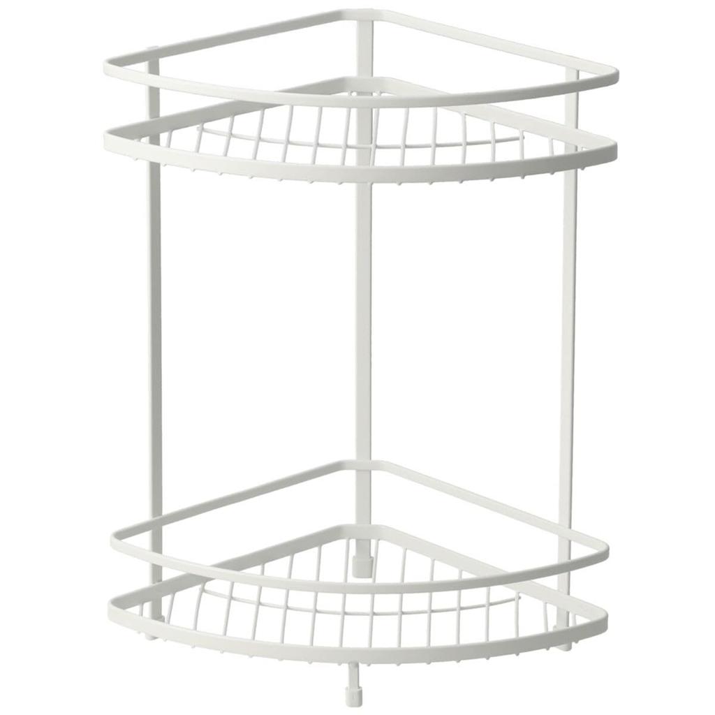 Nitori Bathroom Rack Corner Piatt 2 White NITORI 8511578 2-Tier