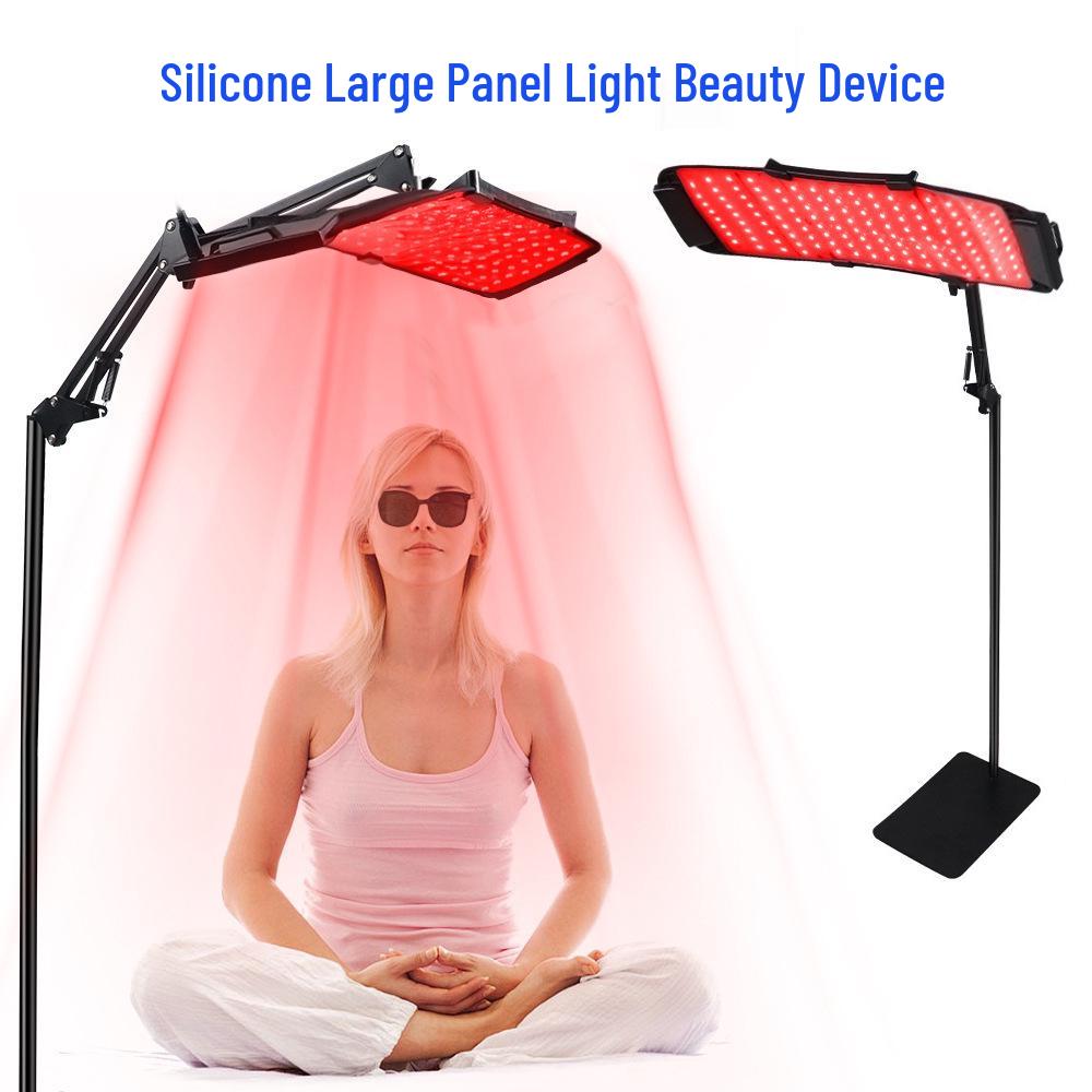 

Светодиодная панель для красной светотерапии со стойкой – Инфракрасный прибор для омоложения кожи, 660 нм и 850 нм