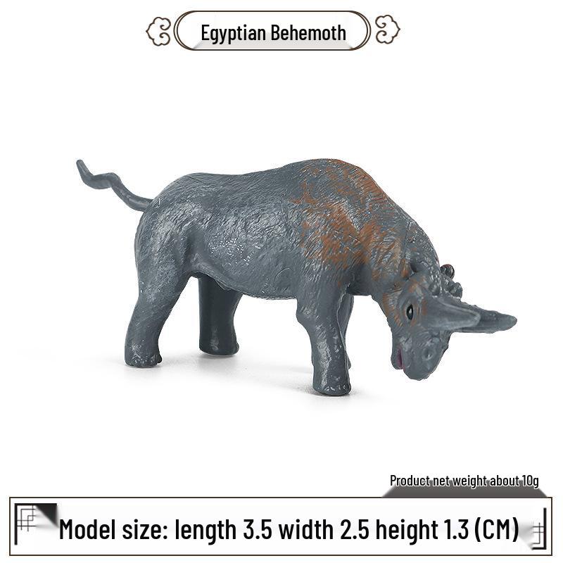 Animal Model Simulation Toy: Woolly Rhinoceros, Dunkleosteus, Deinotherium, Mammoth, Smilodon, Thunder Bird