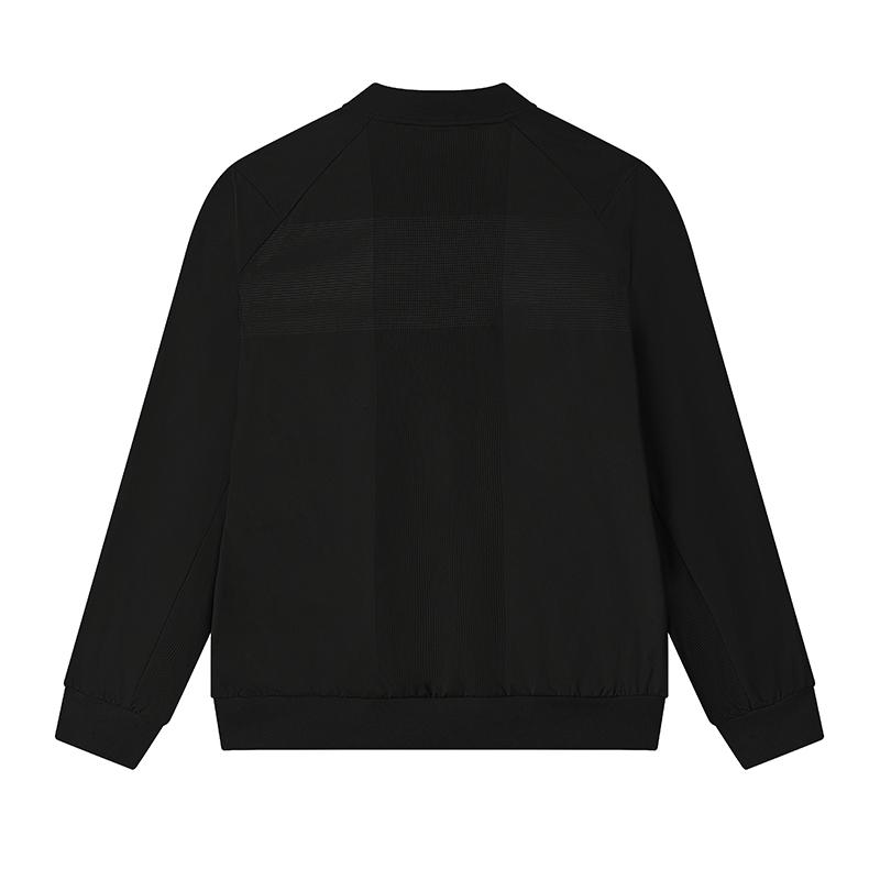 New FILA WHITE Jackets Men's Jet Black BK F11M533703F-BK