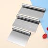 Stainless Steel Kitchens Accessories Cake Scraper Kitchen Utensils Pastry Cutting Machine Cooking Sugar Cube Spatula Bakeware