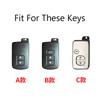 Zinc Alloy Car Key Case Cover For Toyota Camry Corolla Avalon Rav4 Land Cruiser Prado Fob KeyChain Protect Accessories Keychain