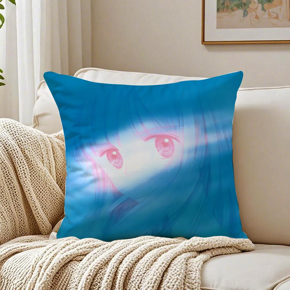 Classic Japanese Anime KKodomo no Omocha anime Cushion Cover Pillowcase Antidustmite living Room Sofa Decor Cushion Room