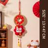 Year of Horse Hanging Ornament with Tassel Chinese New Year 2026 Door Hanging Ornaments Spring Festival Party Pendant