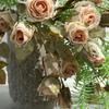 Vintage Styles Rose BouquetRose Flower Props Beautifully Crafted Fakes Flower Ornament Realistic Flower for Indoor Decor