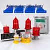 Type B Medium Intensity Solar Aviation Obstruction Light - Civil Aviation Certified for Iron Towers & High-rise Zones