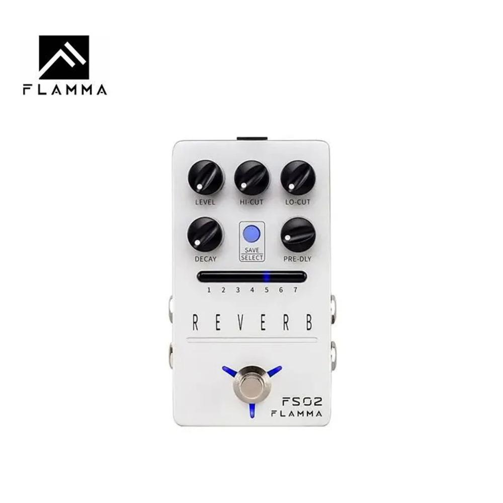 

FLAMMA FS02 Stereo Digital Guitar Reverb Pedal - 7 Saveable Preset Slots