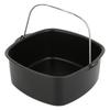 Barattolo per Torta da 7/8 Pollici per Friggitrice ad Aria Stampo per Torta Teglia da Forno Cestello Cestello da Forno in Acciaio Alluminio per Friggitrice ad Aria Accessorio Airfryer