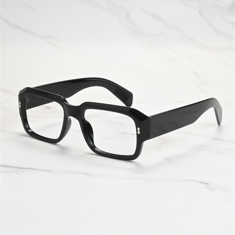 

Более толстая оправа для мужчин и женщин, очки для чтения, компьютерные очки с защитой от синего света, модные большие квадратные очки для чтения по рецепту +3.5