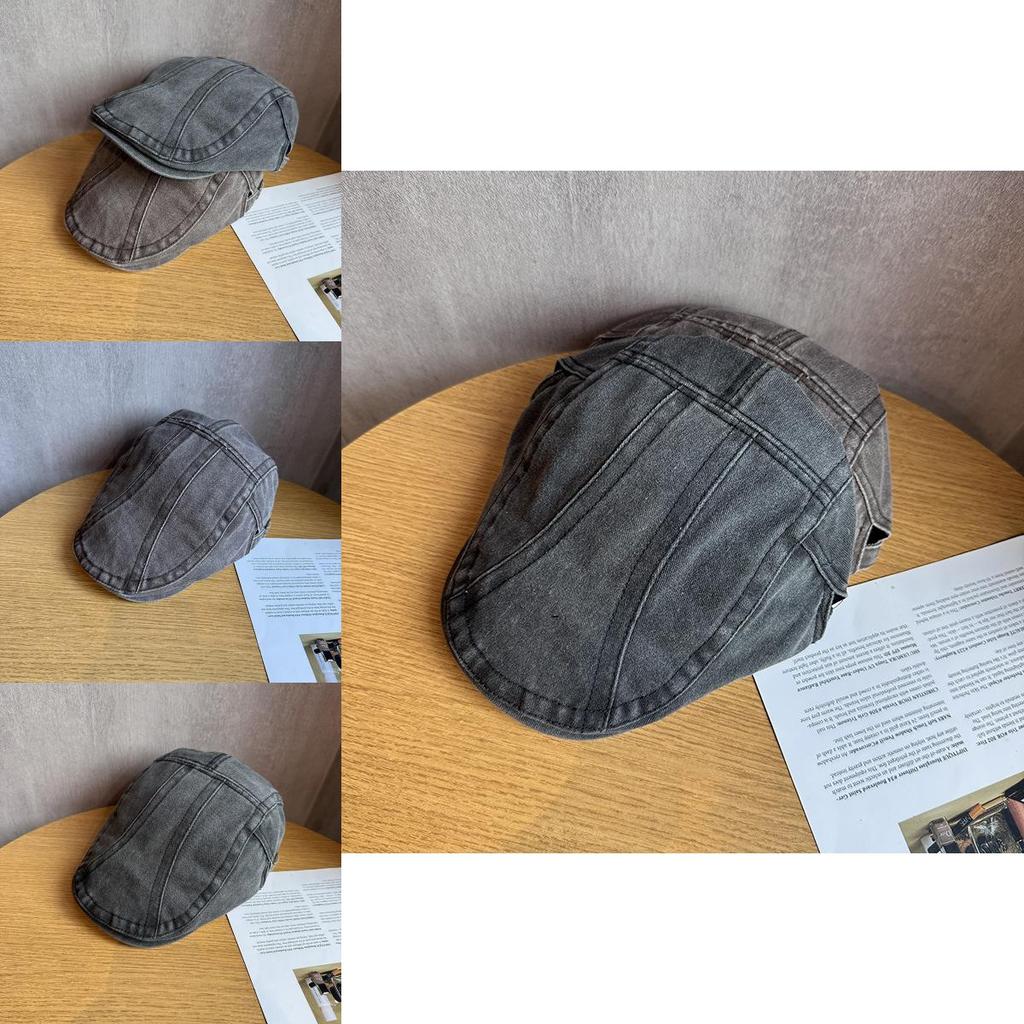 Vintage Denim Cap For Women With Sun Protection And Stylish Look For Summer And Spring