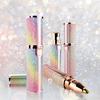 2-In-1 Electric Shaver Eyebrow Trimmer, Rechargeable Facial Hair Removal Brow Shaver, Women Facial Razor Epilator with Built-in LED Light