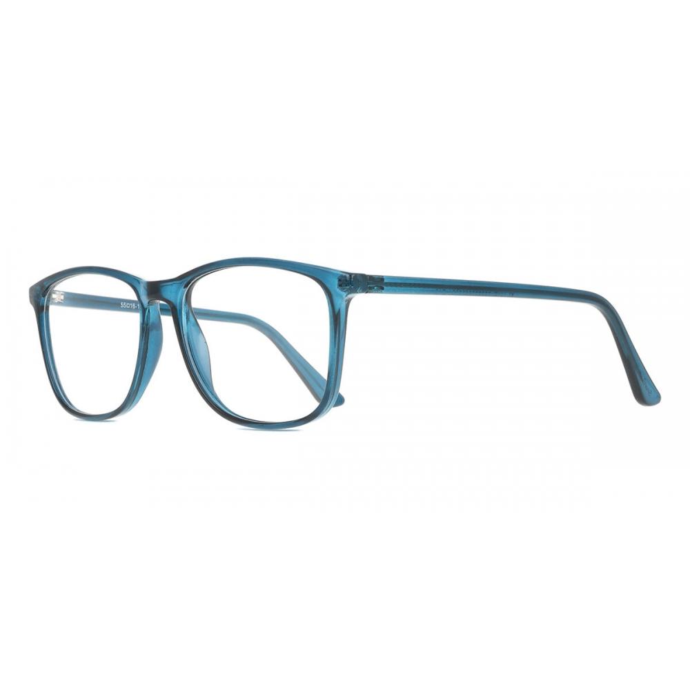 Full Rim Square Blue Smartbuy Collection Gatsby Cp141d Fashion Unisex Eyeglasses
