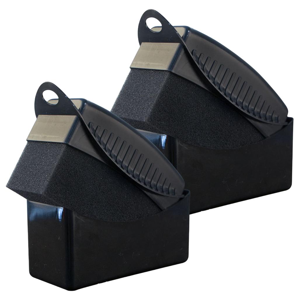 2 Pack Tire Dressing Applicator Pad Car Wheel Shine Sponge Brush Ergonomic Detailing Tool Suitable for Auto Cleaning
