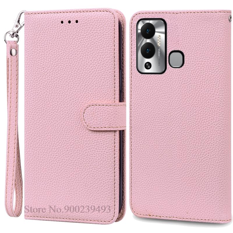 Pro Infinix Hot 12 Play Pouzdro Peněženka Kožený Vyklápěcí Kryt Pro Infinix Hot 12 Play NFC Pouzdro X6816C X6816 X6816D Kryt Coque Fundas