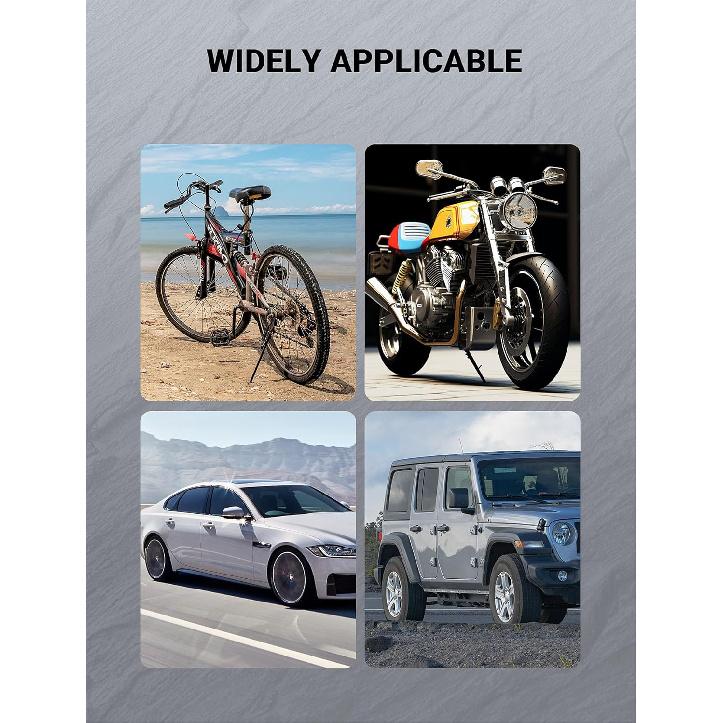 2 Pcs Brass Locking Tire Air Chuck, Tire Inflator Hose Adapter for Twist On Connection Convert to Lock On, No Air Leakage Air Compressor Pump Clip On