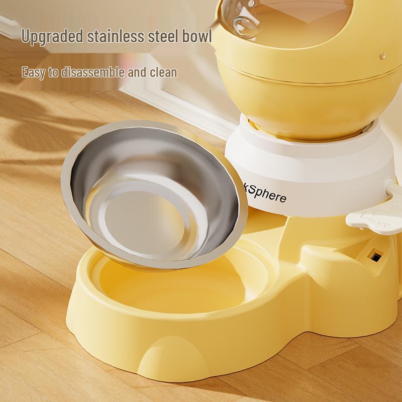 Cat & Dog Automatic Puzzle Feeder with Large Capacity Bowls