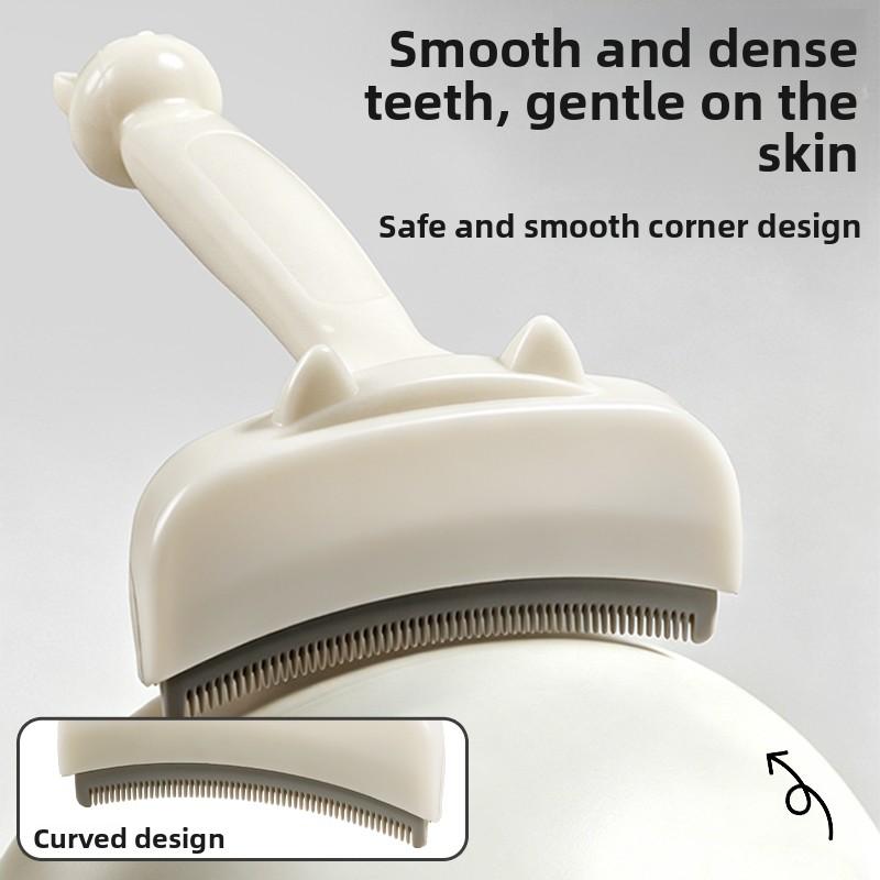 1PC New Pet Shaving Comb, Universal Open Knot Comb for Cats and Dogs, Long and Short Hair Removal Artifact, Thin Cleaning Comb