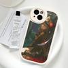 Hu Tao Genshin Impact PU Leather Phone Case For iPhone 16 15 14 13 12 11 Pro Max Plus Back Fundas