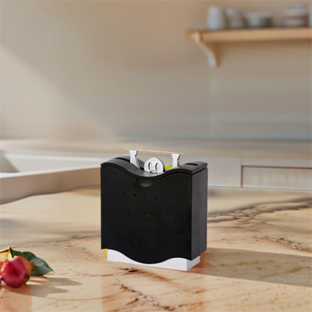 Semi-automatic Toothpick Holder Black Toothpick Box Funny Hercules Toothpicks Dispenser Fruit