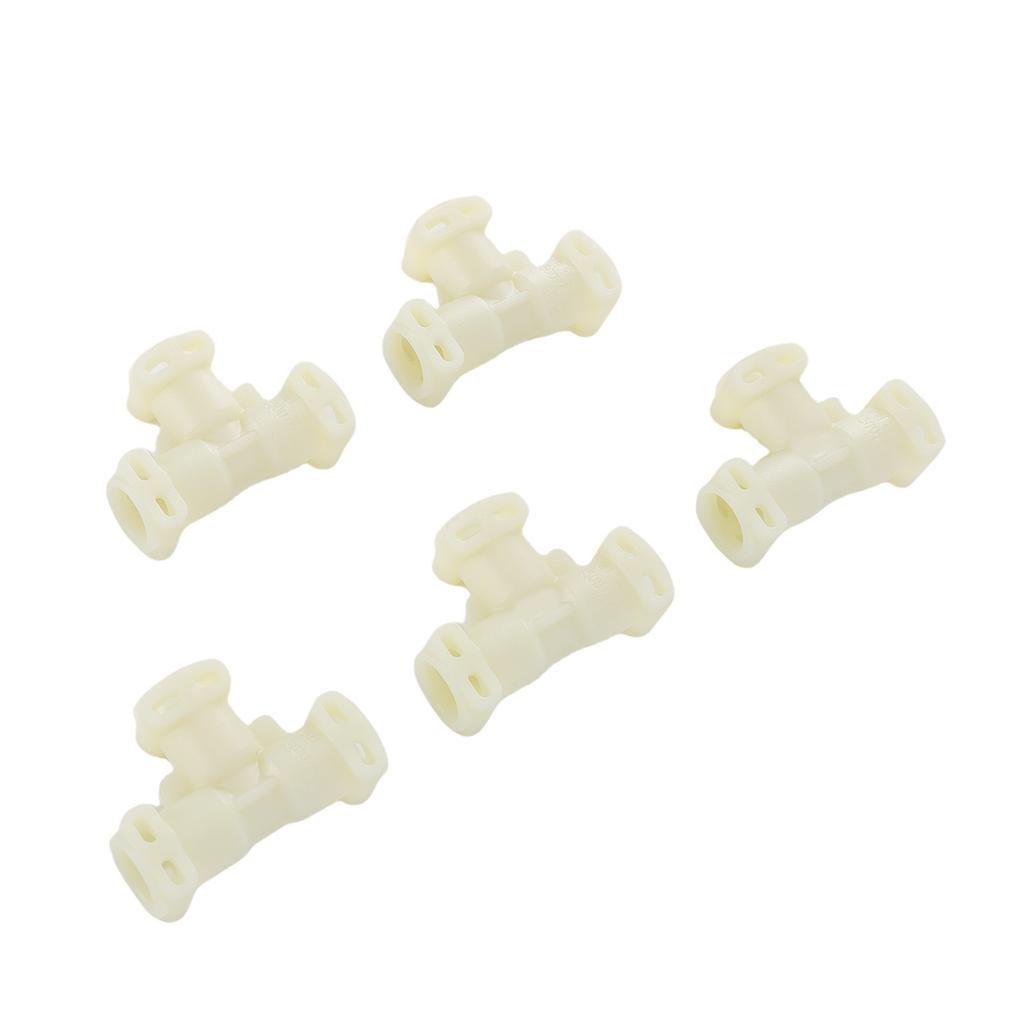 5pcs 3 Way T Hose Connector Replacement for Jura Coffee Machine T Type Fluid Connector With O Rings Clamps
