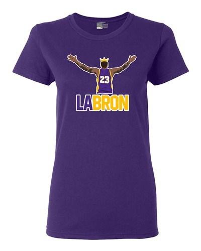 Ladies Lebron Open Hands Los Angeles LA Basketball Fan Wear DT T-Shirt Tee Unisex T-Shirt S