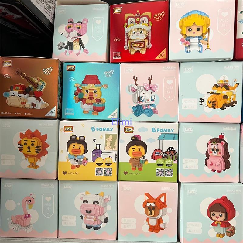 Loz Mini Blocks Beautiful Cartoon Character Cute Girl Small Bricks Brinquedo Boy Gift Girl Present Christmas New Year Goods