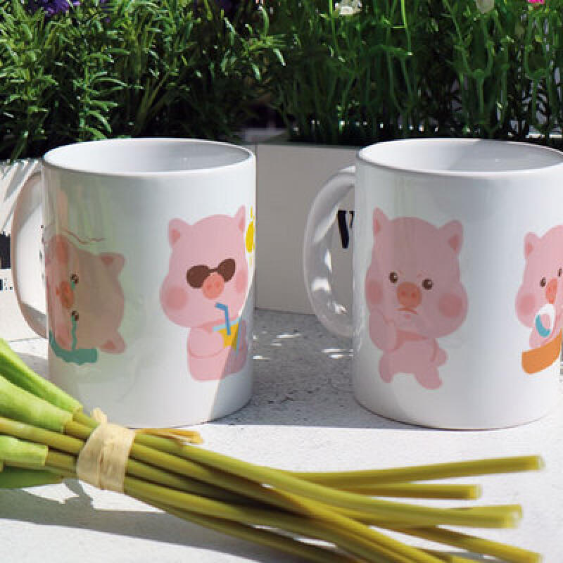pa313-Design Mug 2p-Cute Pig