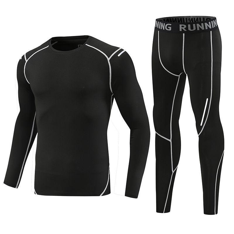 Unisex Quick-Dry Sports Suit: Long Sleeve & Pants for All Ages