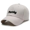 Sweet Peachy Letter Embroidery Baseball Hat For Women Korean Girl Peaked Cap Outdoor Soft Cotton Snapback Sun Visors Hat