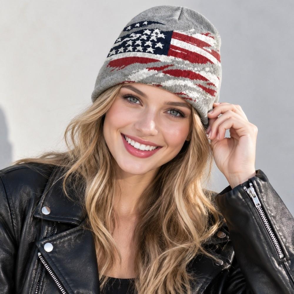 Hip-hop Knitted Hat Warm Winter Hat Fashion Casual Skullcap for Men Women