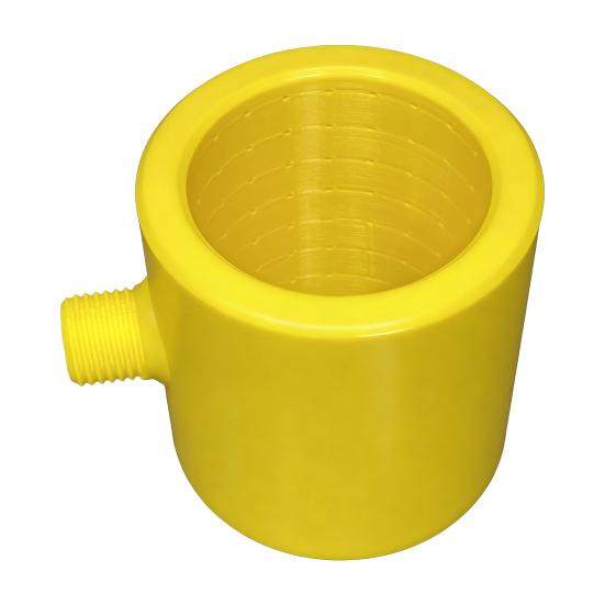 Men Shower Nozzle Powerful Supercharging Hydromassage Standard Thread Interface Fits Most Pipes 360-Degree Ring Water Spray Spiral Nozzle