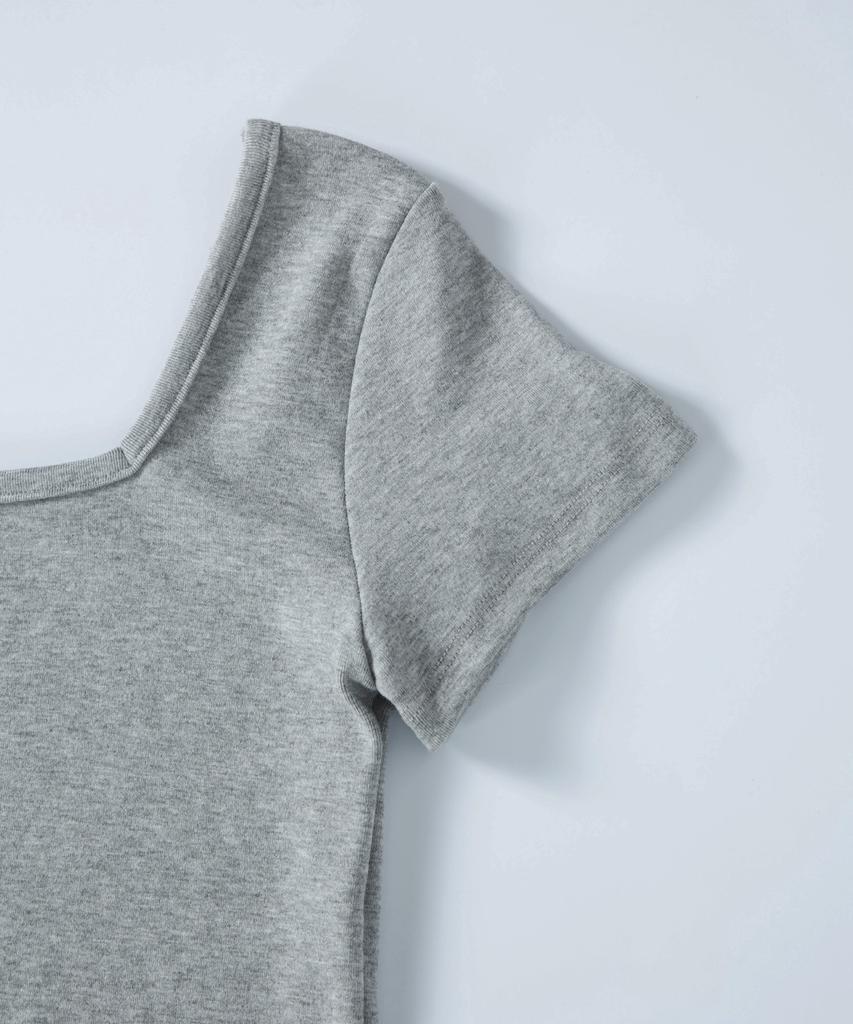 Aejeuon Square Line Tee / Gray