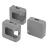 3 szt./zestaw Silikonowe etui Miękka osłona ochronna na mikrofon do RODE Wireless Go II