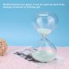 15 Minutes Cylinder Shaped Hourglass Sand Timer Sand Glass Desktop Ornament Birthday Gift