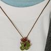 VVV Unbalanced Daisy Pendant String Necklace