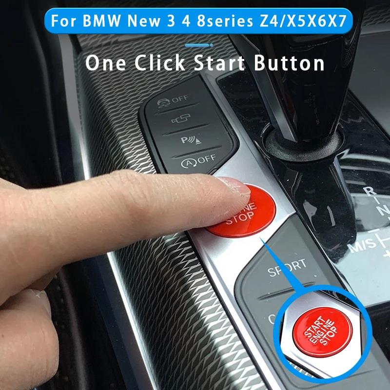 Car One Click Start Engine Stop Switch Ignition Button Replacement For BMW G20 X5 G05 X6 G06 X7 G07 G14 G15 G16 Z4 G29 F40 F44