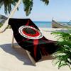 Gençlerbirliği Logo Print Beach Towel, Large Soft Quick Dry Towel for Beach Camping Swimming