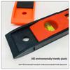 Precision Magnetic Multi-Angle Mini Spirit Level and Measuring Ruler for Household Decoration